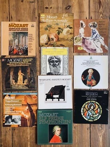 MOZART KLASSIK SAMMLUNG CLASSIC COLLECTION  12x LP SCHALLPLATTEN - Picture 1 of 18