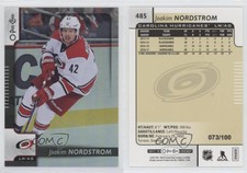 2017-18 O-Pee-Chee Black Rainbow Foil /100 Joakim Nordstrom #485