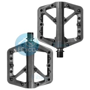 NUEVO SELLO CRANKBROTHERS 1 PEDALES PLANOS PEQUEÑOS DE BICICLETA DE MONTAÑA NEGRO - Imagen 1 de 1