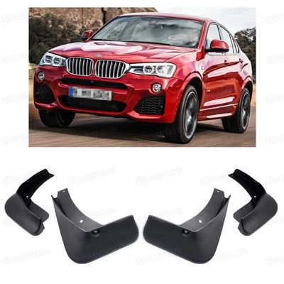 Guardabarros delantero y trasero para BMW X4 28i 35i M-Sport 2014-2016 Foto 1 de 4