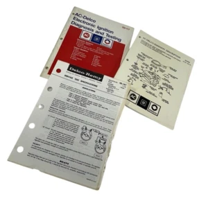 AC DELCO Electronic Ignition Diagnosis and Testing SD-117/Emission Description - Foto 1 di 13