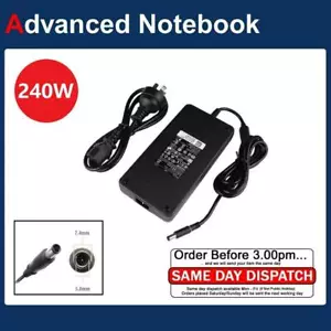 Genuine 240W PA-9E AC Power Adapter Charger for Dell G15 5515 5530 Gaming Laptop - Picture 1 of 3