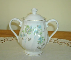 Vintage Syracuse Fine China Silhouette ENGAGEMENT Sugar Bowl w/ Lid ~ - Picture 1 of 7