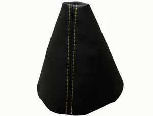 VOLKSWAGEN PASSAT B6 3C (2005-2015) Soufflet Levier De Vitesse - Couture Jaune - Picture 1 of 1