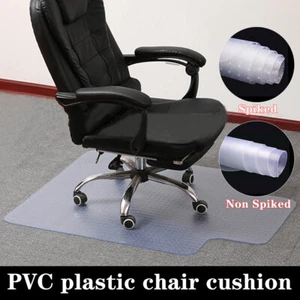 PVC Plastic Chair Mat Cushion Carpet for Home Office Computer Desk Floor Protect - Picture 1 of 14