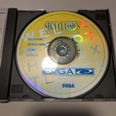 Sega Classics Arcade Collection 4 in 1 (Sega CD, 1992) Disc Only - Image 1 of 2