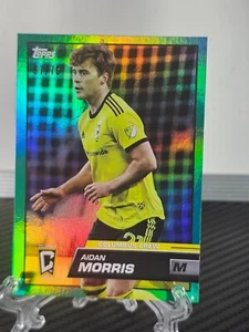 Aidan Morris 2023 Topps MLS Green Foil 67/75 Columbus Crew #171 - Picture 1 of 5
