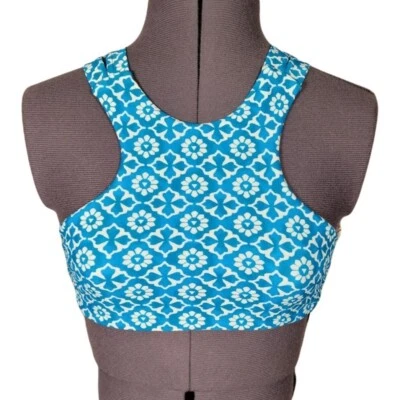 Tori Praver Wide Strap Halter Bikini Top Sz XS - Image 1 of 4