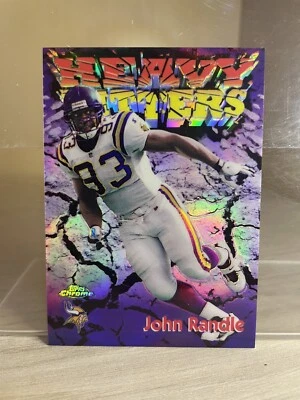 1998 Topps Chrome Season's Best Refractor John Randle #18 HOF - Image 1 of 2