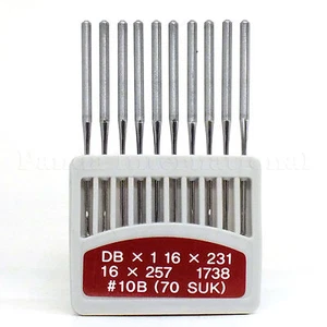 20 Orange DBX1 16X231/257 Industrial Sewing Machine Needles, Size 10B - Picture 1 of 3