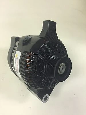 1986-1995 NEW FORD MUSTANG LOAD BOSS BLACK PAINTED SMALL CASE ALTERNATOR 160 AMP Foto 1 de 4