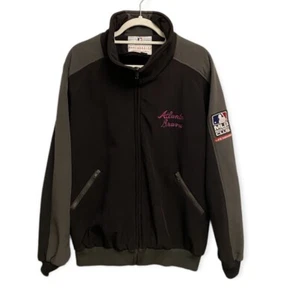Atlanta Braves MLB Jacket Size XL Soft Shell Fleece Lined Full Zip Insiders Club - Picture 1 of 5
