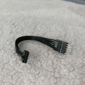 ITX Mini Placa Base USB Pequeña 9P 2.0mm Hembra a ATX Estándar 2.54mm Cable Macho - Imagen 1 de 5