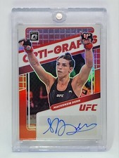 2022 Panini Donruss Optic UFC Mackenzie Dern Opti-Graphs #7/49 Auto #OH-MKD
