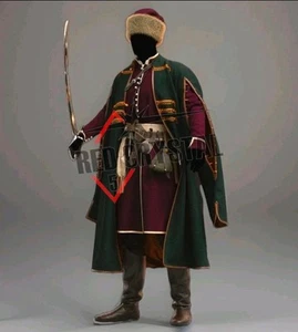 New Green Wool second half Of The 17th Century Military Style Outfits, 17th cent - Picture 1 of 9