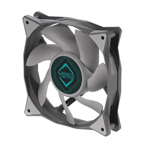 Iceberg Thermal IceGALE PWM Premium Gehäuselüfter, 120 mm, Grau - Afbeelding 1 van 6