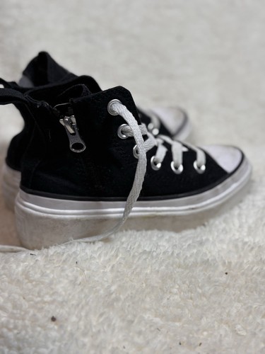 Sneakers Converse Chuck Taylor All Star Move giovani ragazze platform taglia 12 nere