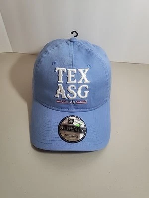 Gorra de béisbol 2024 Texas Rangers New Era 9Twenty ASG ajustable azul claro Foto 1 de 4