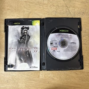 Blade II 2 (Microsoft Xbox, 2002) Disc and manual only Original Xbox - Picture 1 of 3
