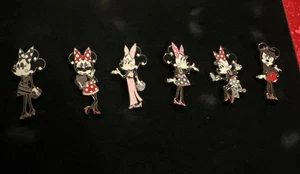 Disney Booster Pin Set - Minnie Mouse fashion Paris - 6 Pins Read⬇️ - Picture 1 of 3