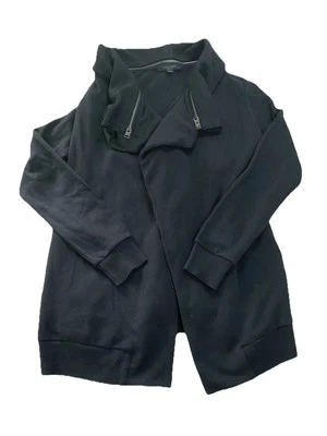 Sudadera abierta All Saints cremallera negra para mujer pequeña dalia Foto 1 de 4
