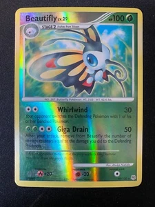 Beautifly 19/130 Reverse Holo - Diamond & Pearl 2007 - Pokemon TCG Card LP - Picture 1 of 2
