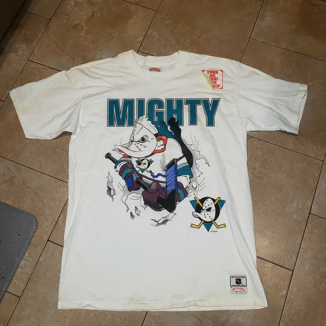 Vintage NHL (Nutmeg) - Anaheim Mighty Ducks Breakout T-Shirt 1990s Medium –  Vintage Club Clothing