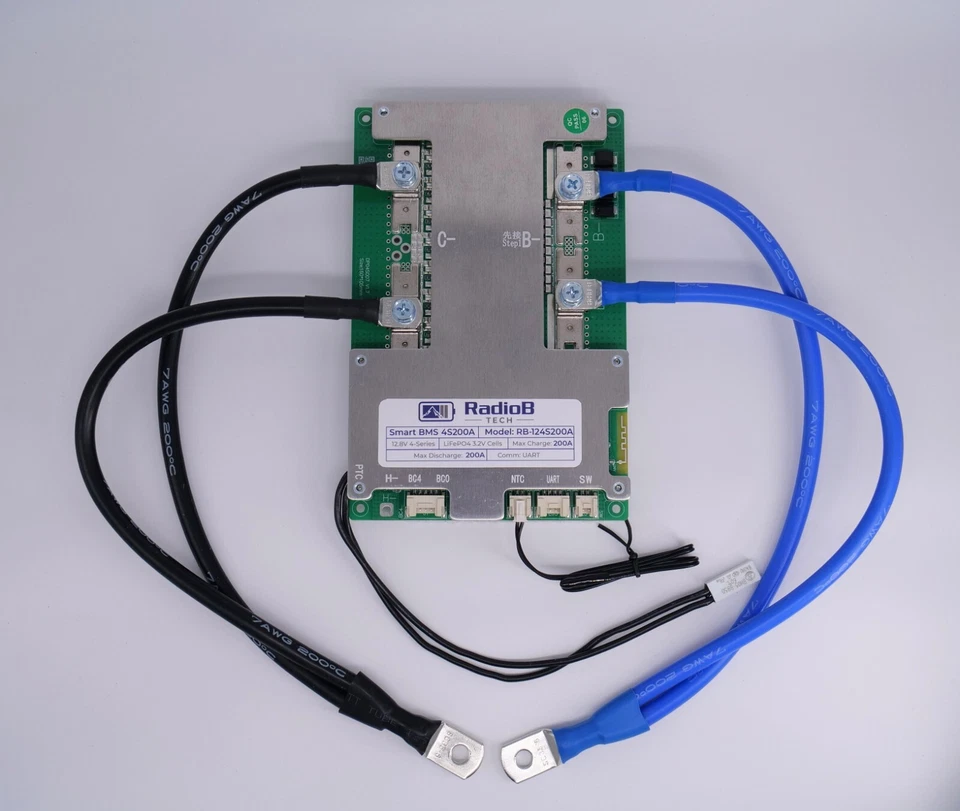 Smart BMS 12V 4S 150A Lithium Lifepo4 Battery System w/Bluetooth US Stock 4S12V - Image 1 of 4