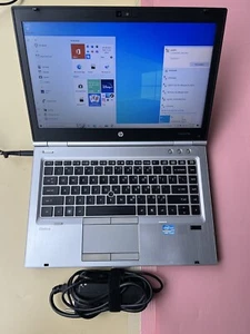 HP Elitebook 8460p 14” Core i5-2540M 2.6GHz 6GB RAM 500GB HDD WEBCAM BLUETOOTH - Picture 1 of 10