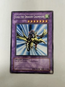 yugioh cards Gaia the Dragon Champion DB1-EN122 - Picture 1 of 2