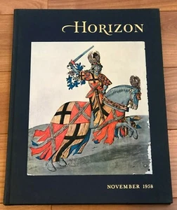 VINTAGE November 1958 Horizon Hard cover Book A Magazine Of The Arts Collectable - Picture 1 of 5