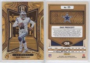 2022 Panini Gold Standard Citrine /30 Dak Prescott #25