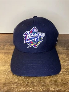 Casquette snapback vintage 1998 World Series New York Yankees années 90 MLB baseball rare - Photo 1/9