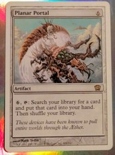 Planar Portal (8th Edition) Colorless - Artifact - Rare - Slightly Played