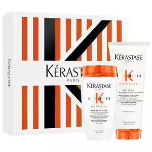 NEW Kérastase Nutritive Shampoo & Conditioner Haircare Set/100%AUTHENTIC - Picture 1 of 6