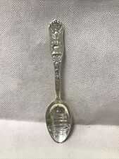 STERLING SILVER Souvenir Spoon Philadelphia Independence Hall Liberty Bell