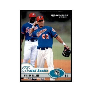 2003 Donruss Wilson Valdez Baseball Cards #53 - Picture 1 of 3