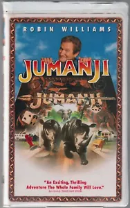 Robin Williams Jumanji Kirsten Dunst Bonnie Hunt PG VHS Buy3Get2 - Imagen 1 de 4