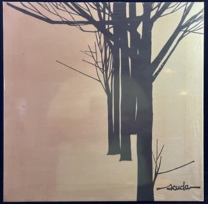 RARO 1970 MCM Bob Van Allen SCUDA LIENZO ARTE PAISAJE ENMARCADO Sellado - Imagen 1 de 10