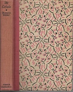 The Cabala by Thornton Wilder. N.Y. 1926. First Edition. - Picture 1 of 2