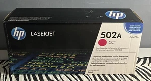 NUOVA cartuccia di stampa originale HP 502A Magenta Q6473A Laserjet 3600 - Foto 1 di 5