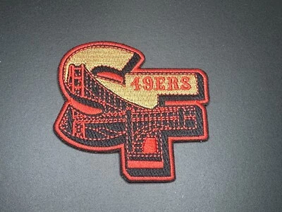 San Francisco 49ers Embroidered Iron On Patch