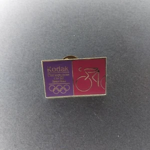 Kodak Official Imaging Soonsor 1996 Olympic Games Lapel Hat Jacket Pin - Picture 1 of 2