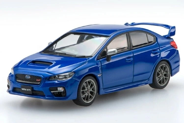 EBBRO 1:43 SUBARU WRX STI 2014 WR Blue 45308 - Image 1 of 1