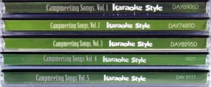 Campmeeting Songs Volumes 1-5 SET Karaoke Style NEW CD+G Daywind 28 Songs - Picture 1 of 6