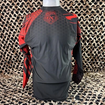 New Contract Killer Long Sleeve Stained Rashguard - Red/Black - X-Large - Image 1 of 4