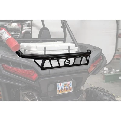 Tusk Cargo Barricade Black Powder Coated For Polaris RZR XP 4 1000 Ultimate 2024 - Image 1 of 4
