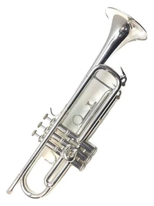 Bach TR-600 Trumpet B Flat Silver Student Instrument - Tested & Confirmed - Picture 1 of 9