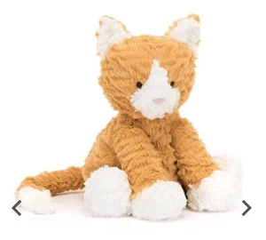 Jellycat Fuddlewuddle Ginger Cat New With Tags - Photo 1/6