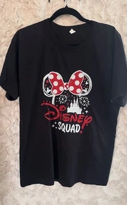 T-shirt donna nera Minnie Mouse Disney Squad taglia M - Foto 1 di 2